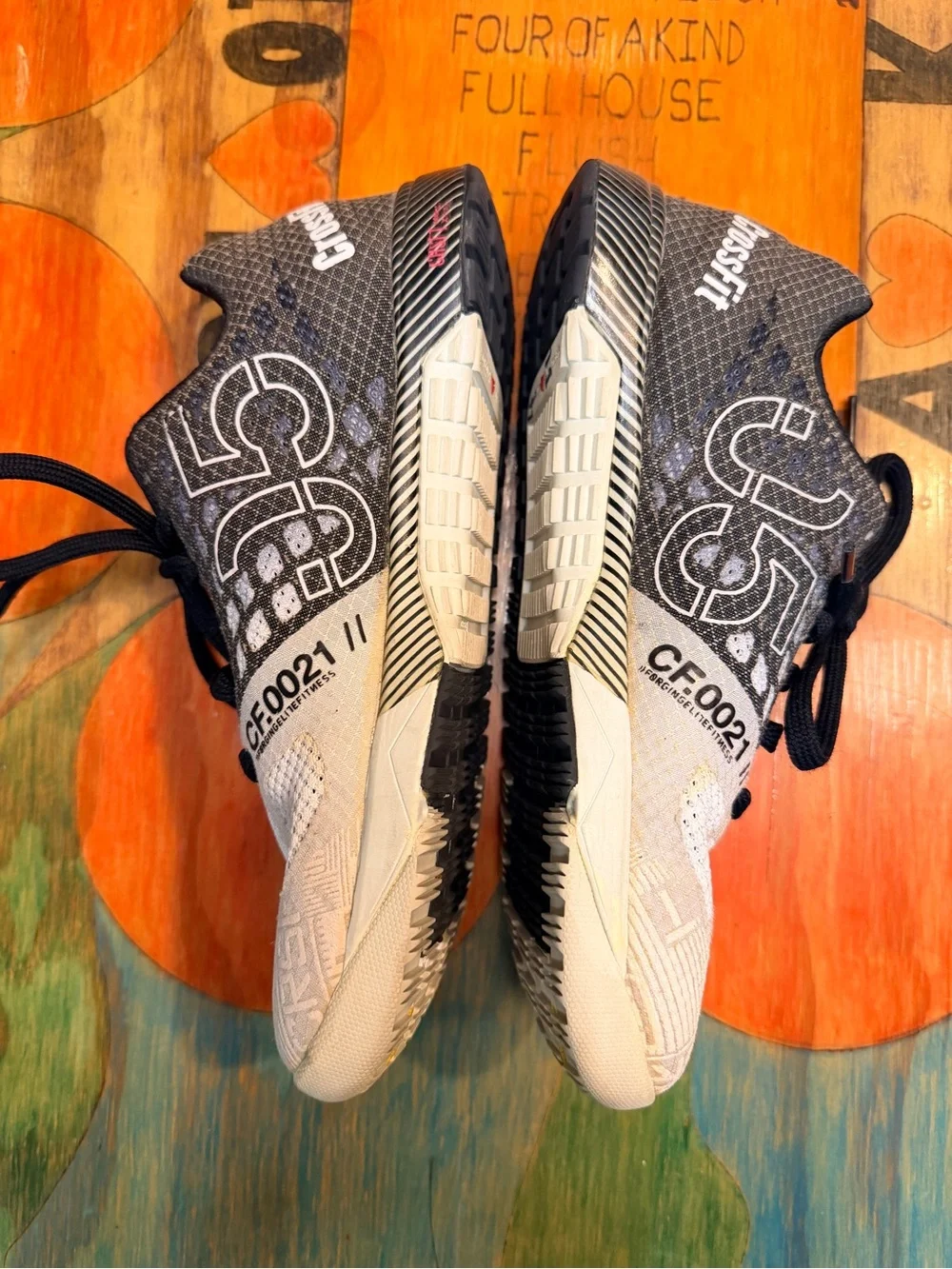 Reebok Crossfit Nano 5.0 Womens Size 7 Shoes Black White Lifting Training Sneake